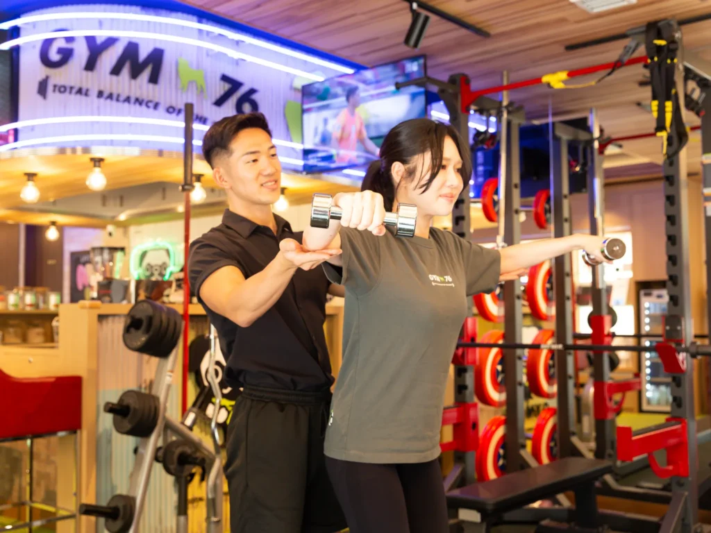 名古屋市東区パーソナルトレーニングジムGYM76